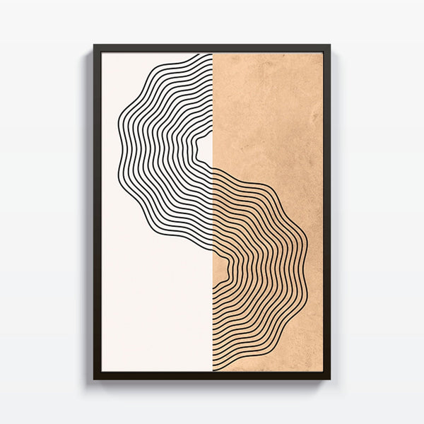 Fluidez Abstracta cuadro decorativo para sala moderna | arte para hogar | Studio MagArt