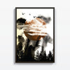 Forest Moon cuadro decorativo para sala moderna | arte para hogar | Studio MagArt