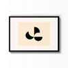 Formas Lúdicas – cuadro decorativo con marco negro | Studio MagArt