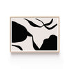Formas Nocturnas – cuadro decorativo con marco natural | Studio MagArt
