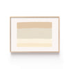 Franjas de Arena – cuadro decorativo con marco natural | Studio MagArt