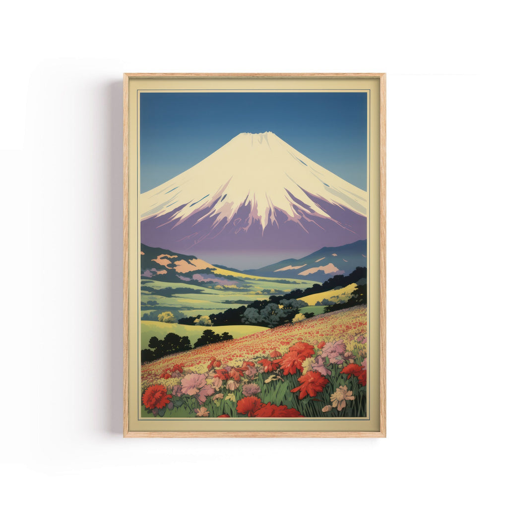 Fuji Clásico – cuadro decorativo con marco natural | Studio MagArt