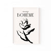 Galerie Bohème Flor – cuadro decorativo con marco blanco | Studio MagArt