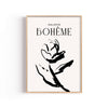 Galerie Bohème Flor – cuadro decorativo con marco natural | Studio MagArt