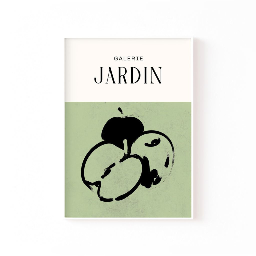 Galerie Jardin – cuadro decorativo con marco blanco | Studio MagArt