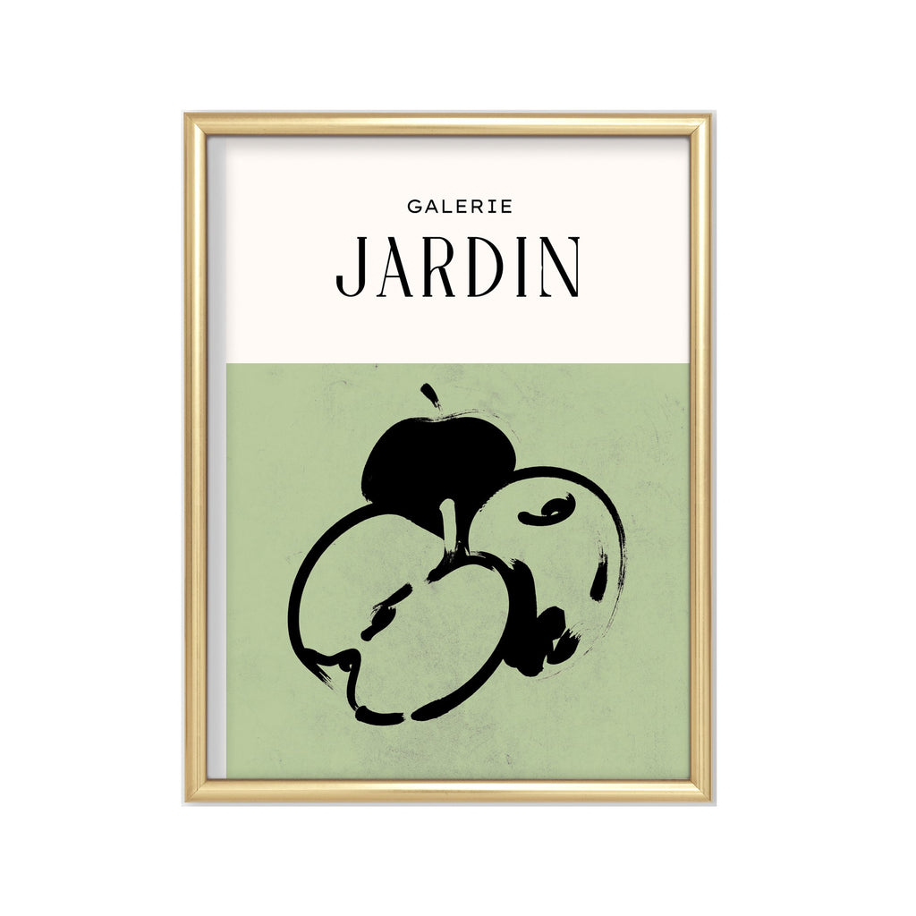 Galerie Jardin – cuadro decorativo con marco dorado | Studio MagArt