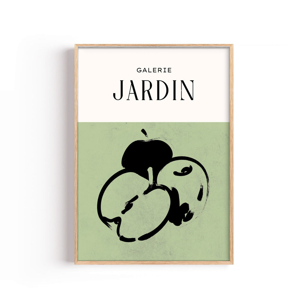 Galerie Jardin – cuadro decorativo con marco natural | Studio MagArt
