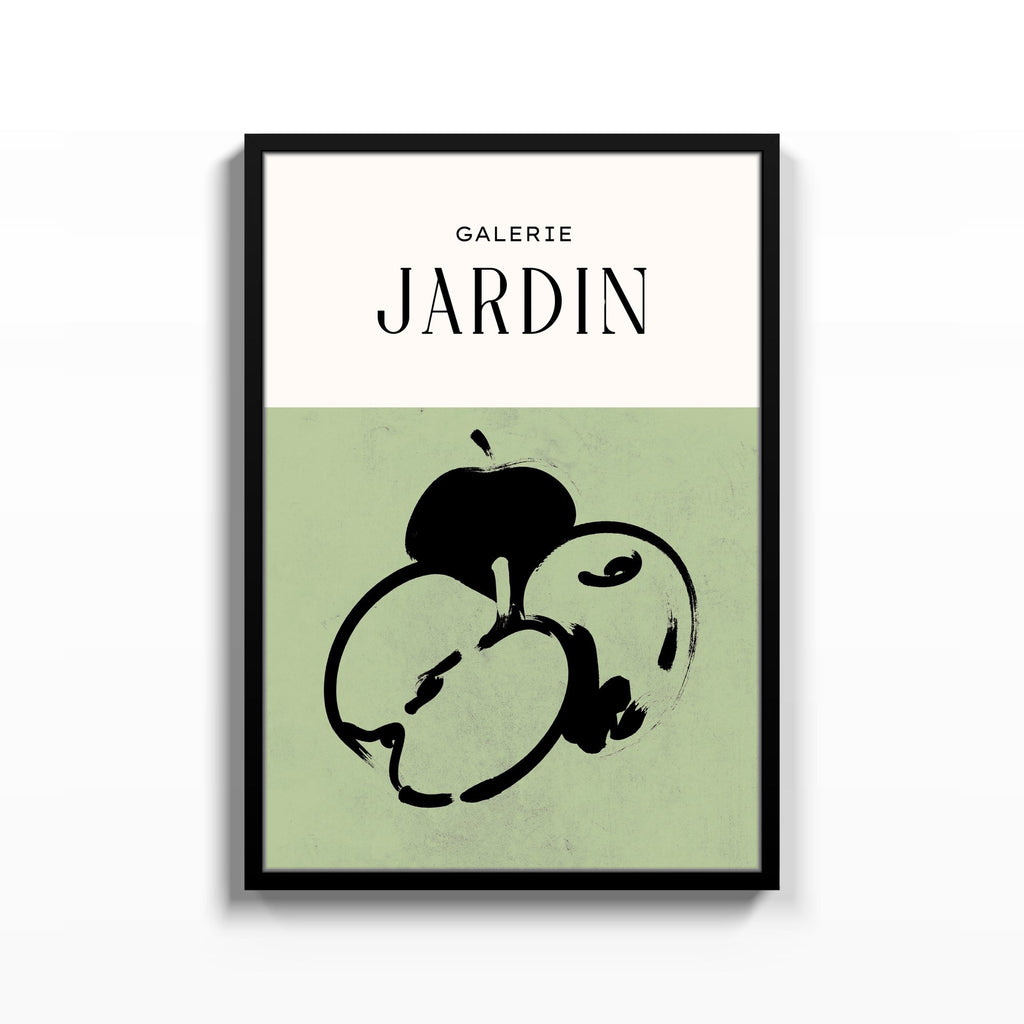 Galerie Jardin – cuadro decorativo con marco negro | Studio MagArt