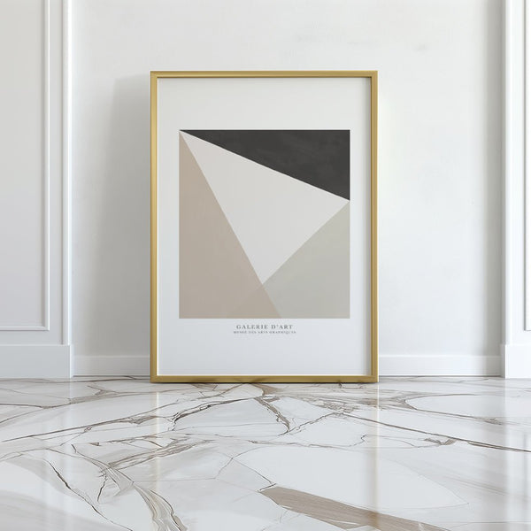 Geometría Contemplativa cuadro decorativo para sala moderna | arte para hogar | Studio MagArt