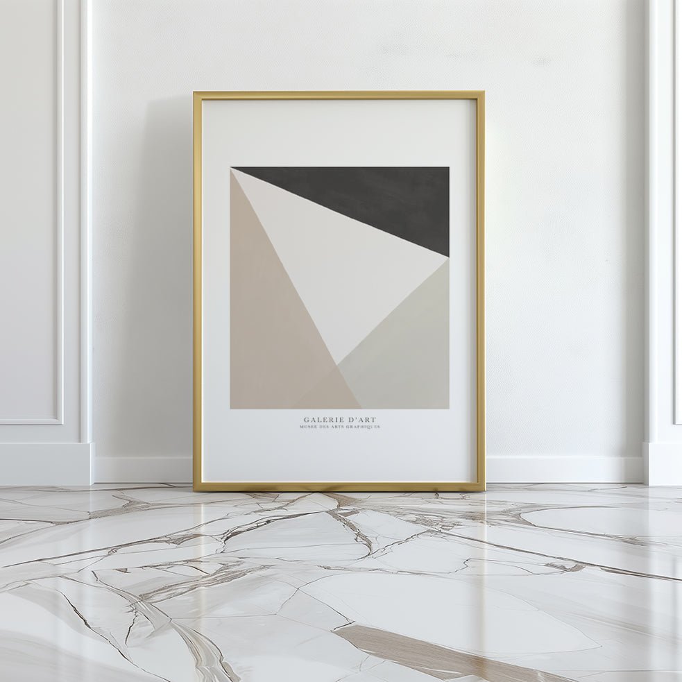 Geometría Contemplativa cuadro decorativo para sala moderna | arte para hogar | Studio MagArt