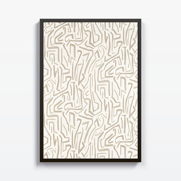 Geometría Suave cuadro decorativo para sala moderna | arte para hogar | Studio MagArt