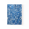 Grafismo Azul cuadro decorativo para sala moderna | arte para hogar | Studio MagArt