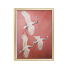 Grullas Rosadas cuadro decorativo para sala moderna | arte para hogar | Studio MagArt