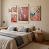 Grullas Rosadas cuadro decorativo para sala moderna | arte para hogar | Studio MagArt