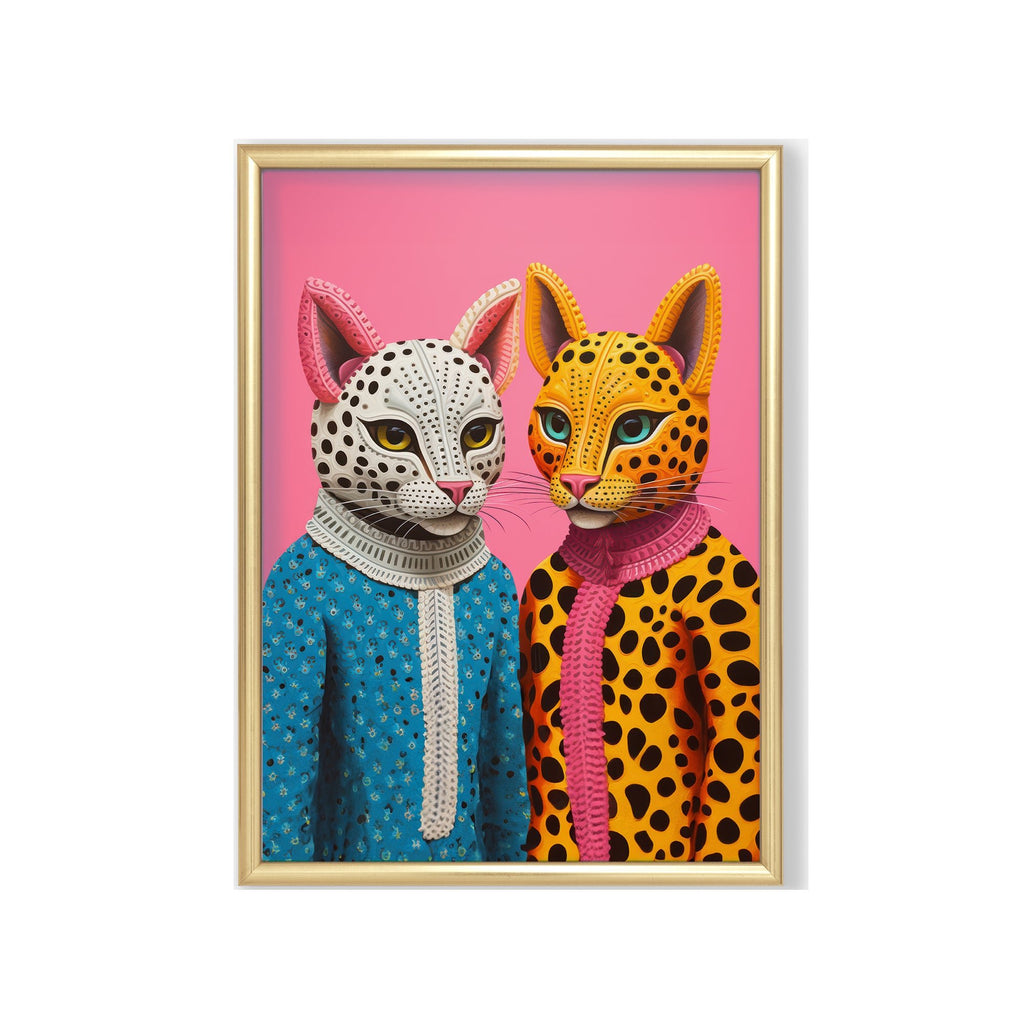 Guardián dual cuadro decorativo moderno para hogar | Studio MagArt