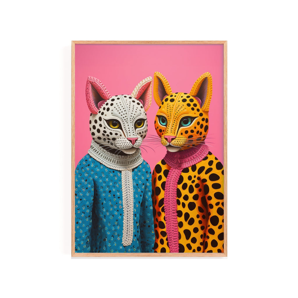 Guardián dual cuadro decorativo moderno para hogar | Studio MagArt