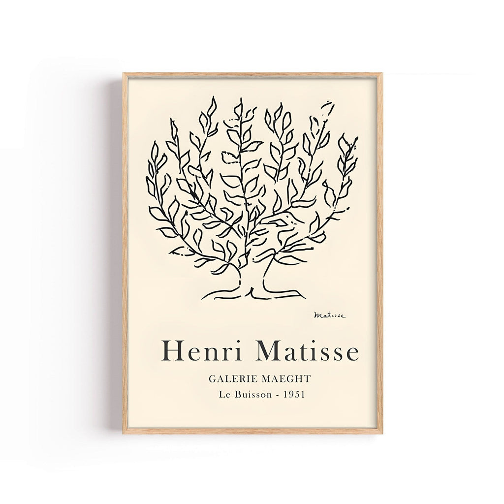 Henri Matisse · Árbol cuadro decorativo para sala moderna | arte para hogar | Studio MagArt