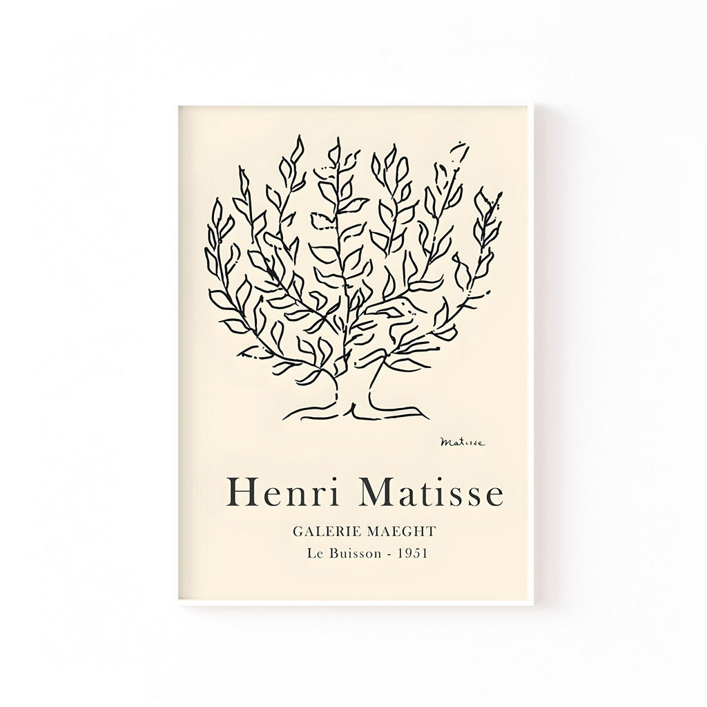 Henri Matisse · Árbol cuadro decorativo para sala moderna | arte para hogar | Studio MagArt