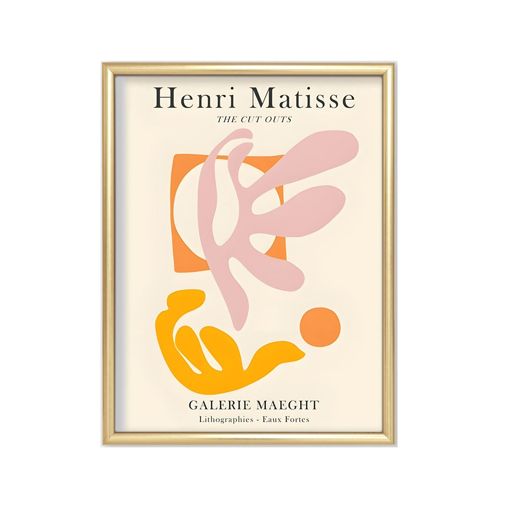 Henri Matisse · Formas Rosas cuadro decorativo para sala moderna | arte para hogar | Studio MagArt