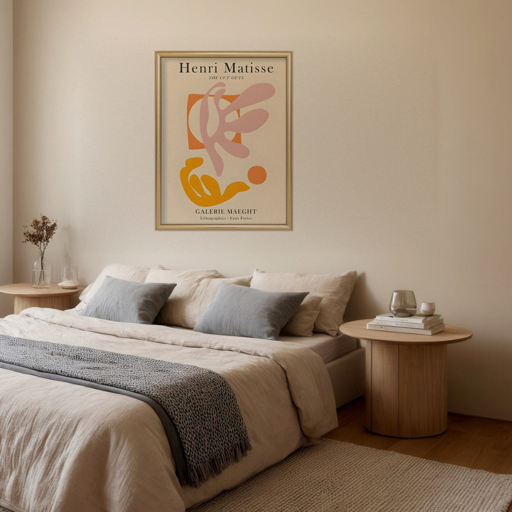 Henri Matisse · Formas Rosas cuadro decorativo para sala moderna | arte para hogar | Studio MagArt