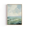 Horizonte de Calma – cuadro decorativo con marco natural | Studio MagArt