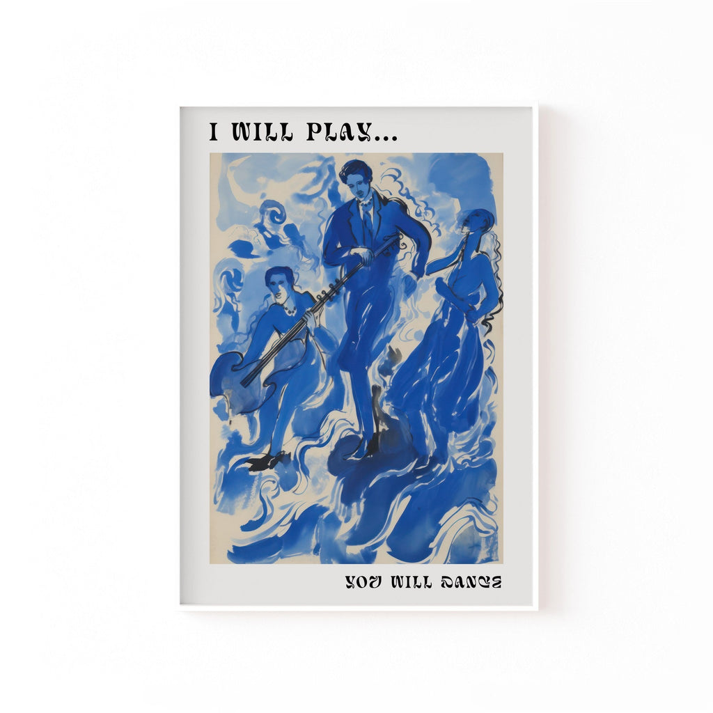 I Will Play cuadro decorativo para sala moderna | arte para hogar | Studio MagArt