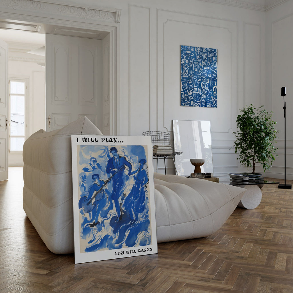 I Will Play cuadro decorativo para sala moderna | arte para hogar | Studio MagArt