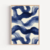 Indigo Flow cuadro decorativo para sala moderna | arte para hogar | Studio MagArt