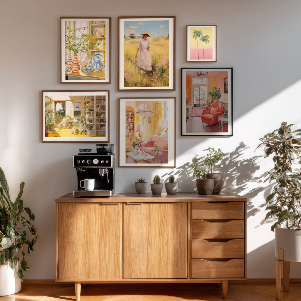 Jardín de Invierno cuadro decorativo para sala moderna | arte para hogar | Studio MagArt