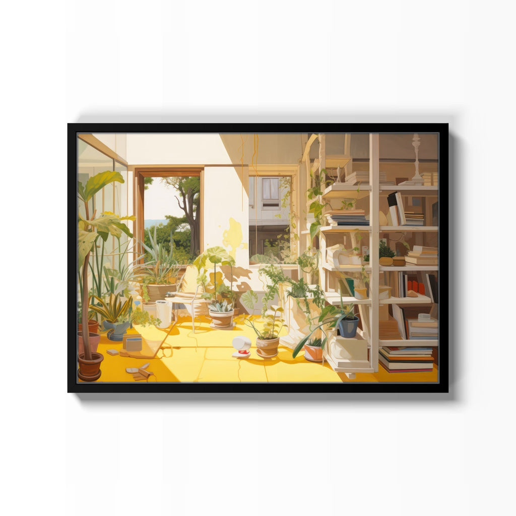 Jardín de Invierno cuadro decorativo para sala moderna | arte para hogar | Studio MagArt