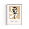 Jardin Lirio Blanco – cuadro decorativo con marco natural | Studio MagArt