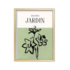 Jardin Narcisos – cuadro decorativo con marco dorado | Studio MagArt
