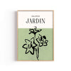 Jardin Narcisos – cuadro decorativo con marco natural | Studio MagArt
