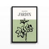 Jardin Narcisos – cuadro decorativo con marco negro | Studio MagArt