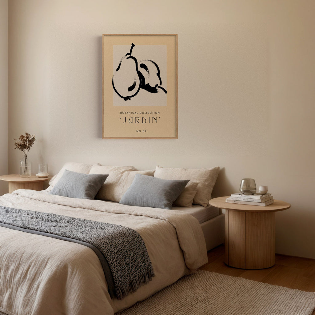 Jardin Peras cuadro decorativo para sala moderna | arte para hogar | Studio MagArt