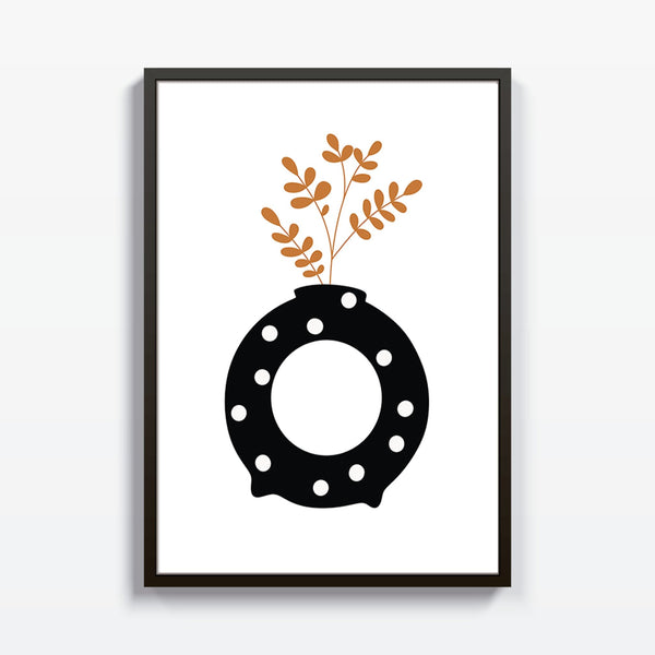 Jarrón cuadro decorativo para sala moderna | arte para hogar | Studio MagArt