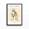 La Femme de Espaldas cuadro decorativo para sala moderna | arte para hogar | Studio MagArt