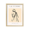 La Femme de Espaldas cuadro decorativo para sala moderna | arte para hogar | Studio MagArt