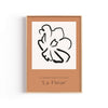 La Fleur – cuadro decorativo con marco natural | Studio MagArt
