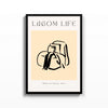 Lagom Life Bolsos – cuadro decorativo con marco negro | Studio MagArt