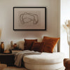 Lazo Gris cuadro decorativo para sala moderna | arte para hogar | Studio MagArt