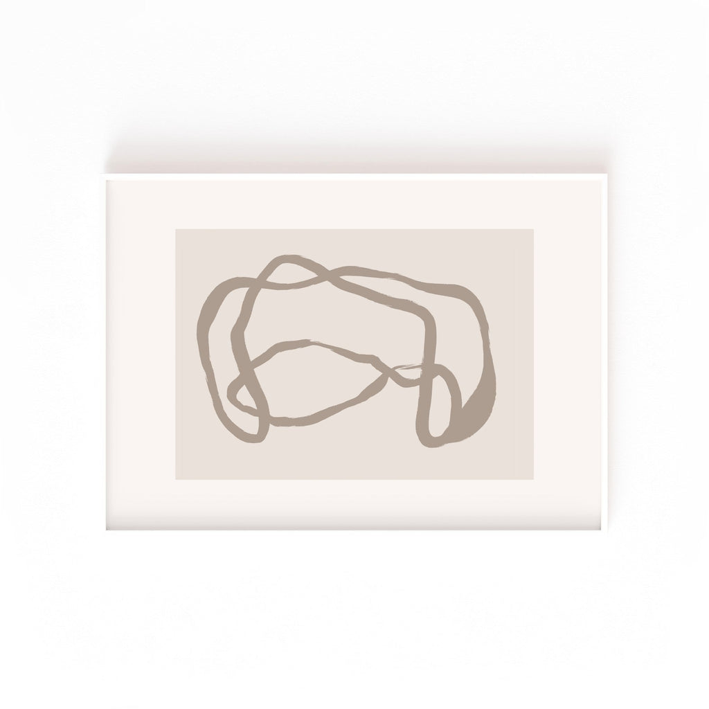 Lazo Gris cuadro decorativo para sala moderna | arte para hogar | Studio MagArt