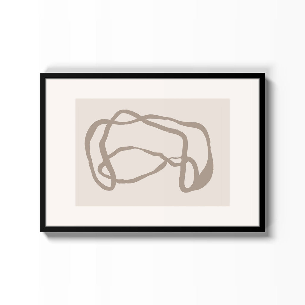 Lazo Gris cuadro decorativo para sala moderna | arte para hogar | Studio MagArt