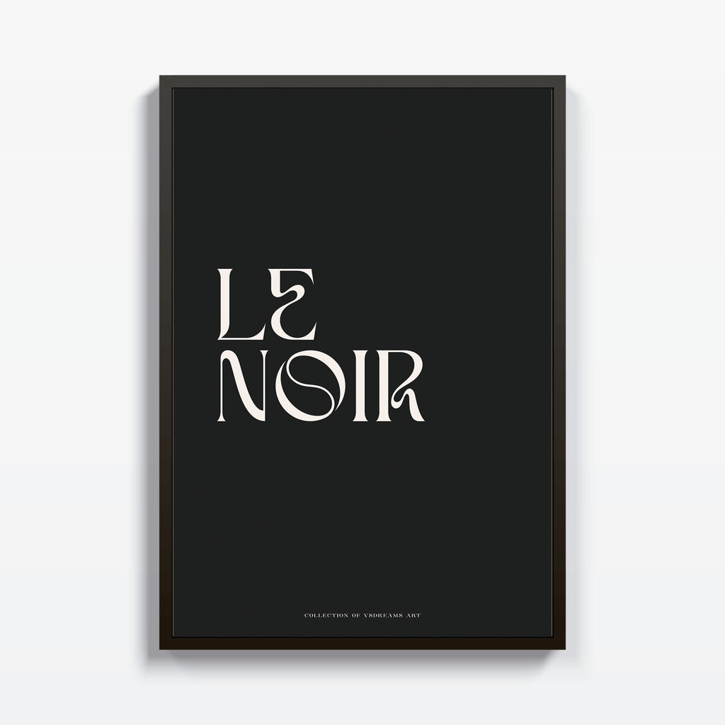 Le Noir cuadro decorativo para sala moderna | arte para hogar | Studio MagArt