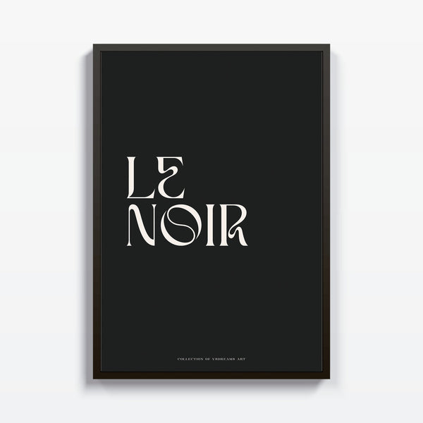 Le Noir cuadro decorativo para sala moderna | arte para hogar | Studio MagArt