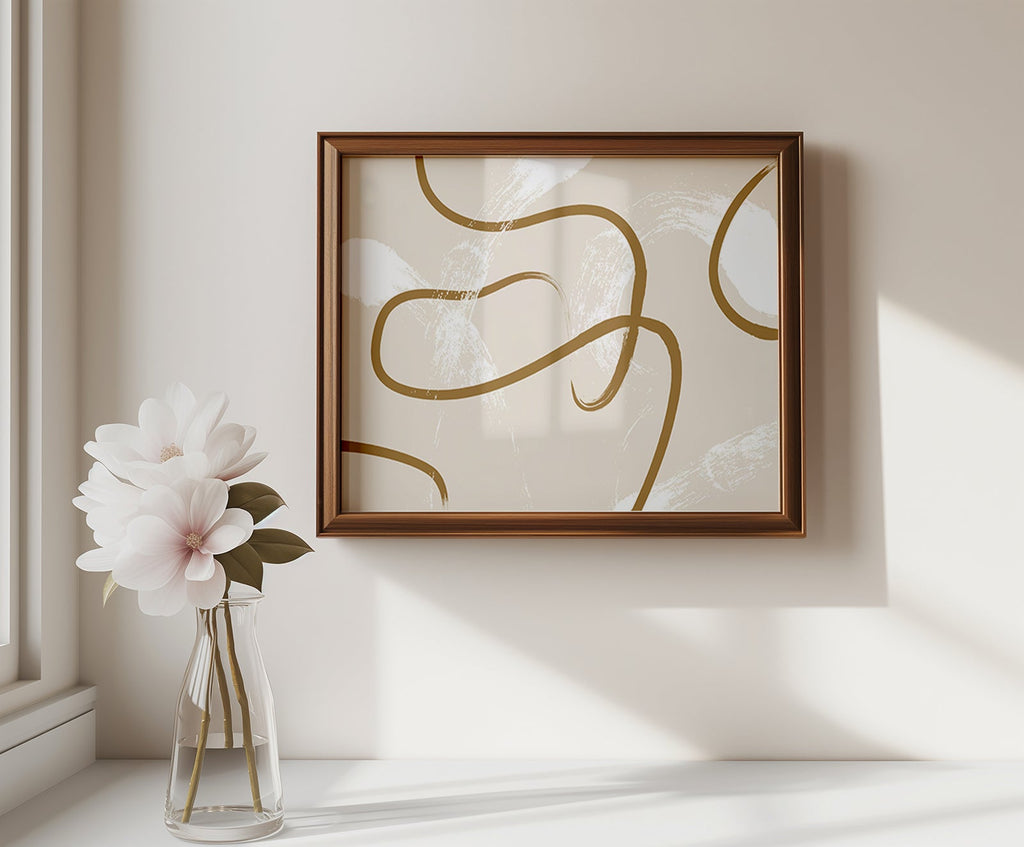 Lineas Cafes cuadro decorativo para sala moderna | arte para hogar | Studio MagArt