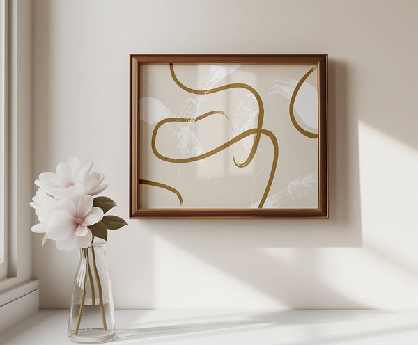 Lineas Cafes cuadro decorativo para sala moderna | arte para hogar | Studio MagArt