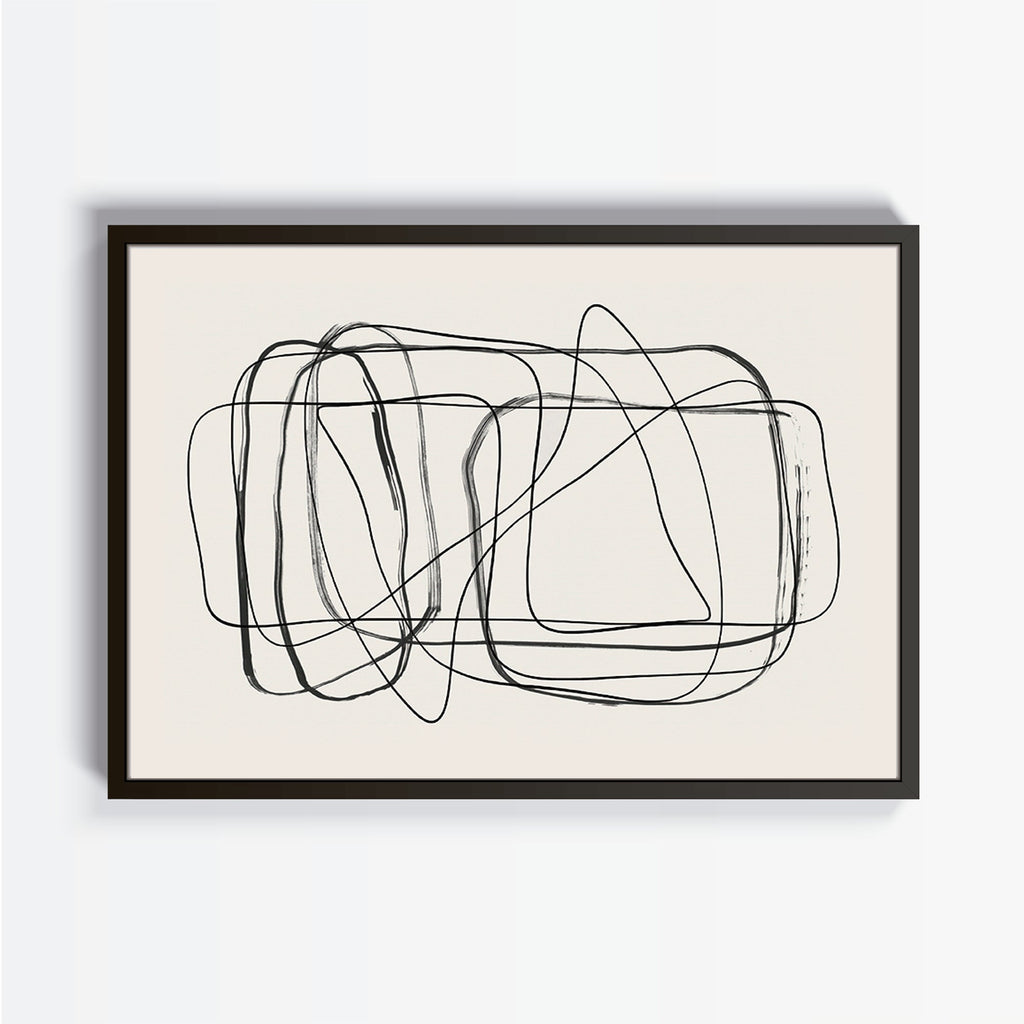Líneas en Movimiento cuadro decorativo para sala moderna | arte para hogar | Studio MagArt