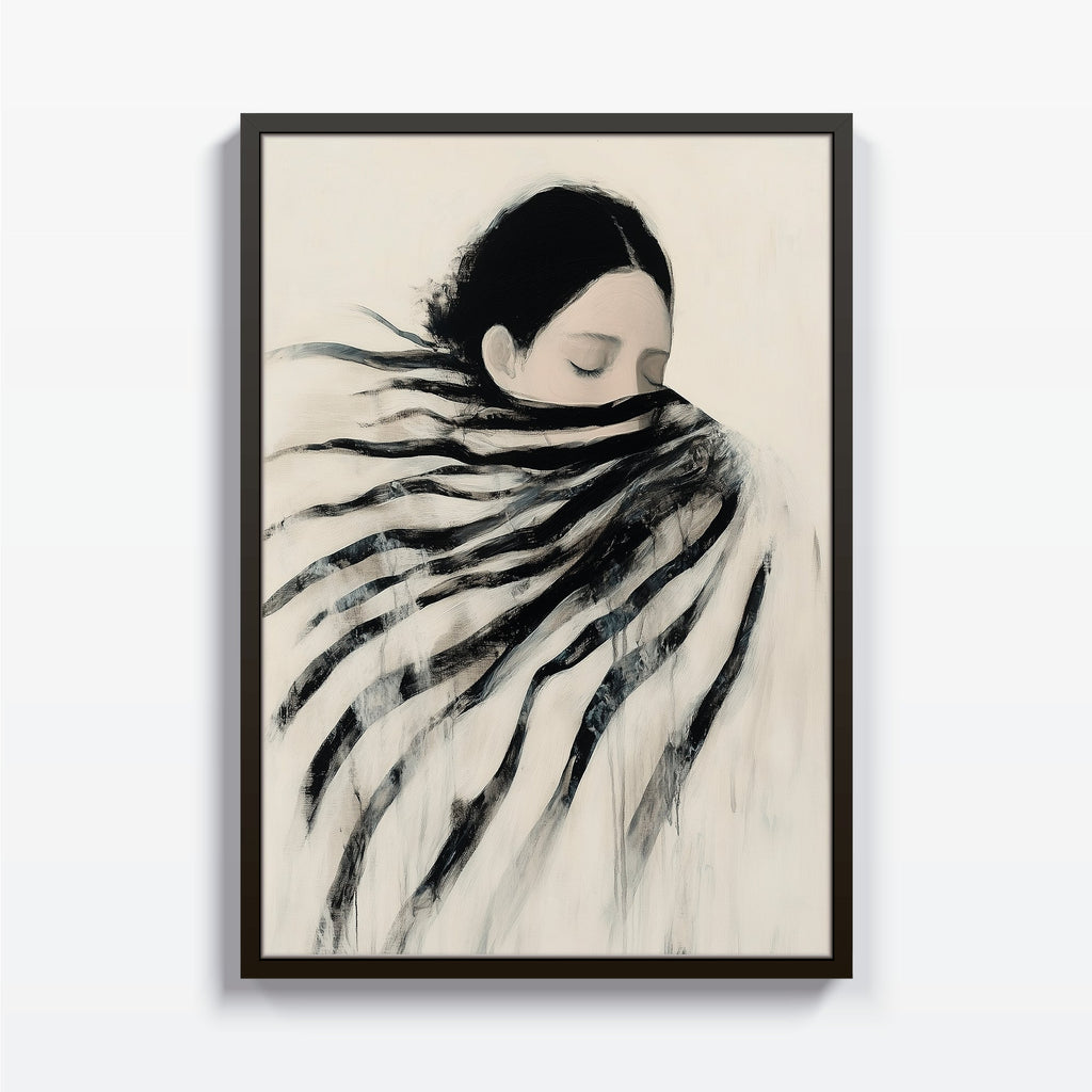 Lo que el viento no dijo cuadro decorativo para sala moderna | arte para hogar | Studio MagArt