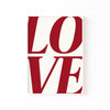 Love · III – cuadro decorativo con marco blanco | Studio MagArt